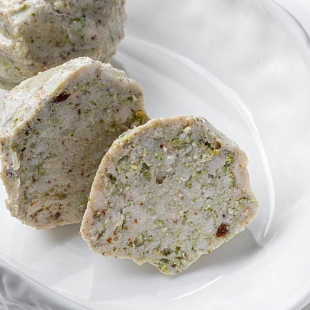 Фрикадельки из курицы с брокколи