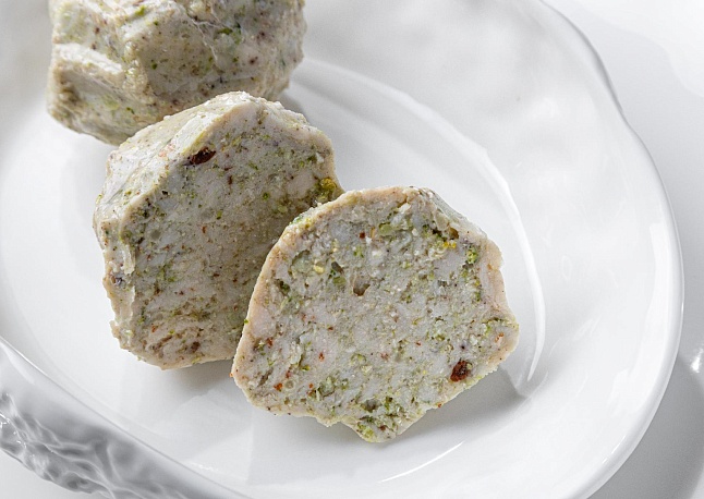 Фрикадельки из курицы с брокколи