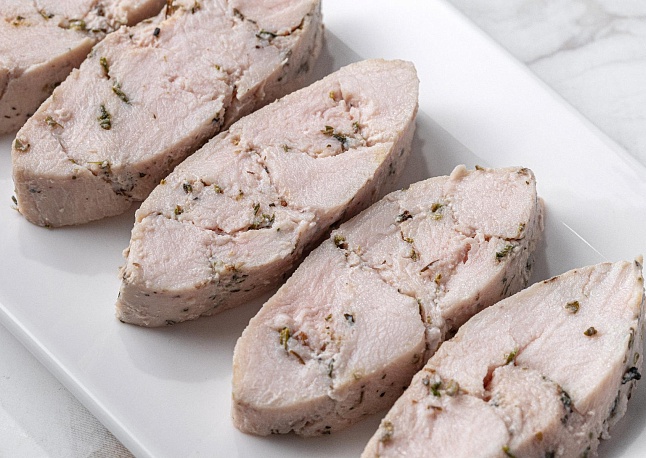 Грудка индейки с итальянскими травами (рубленое мясо)